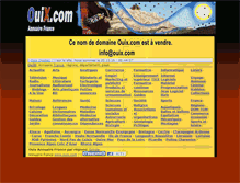 Tablet Screenshot of ouix.com